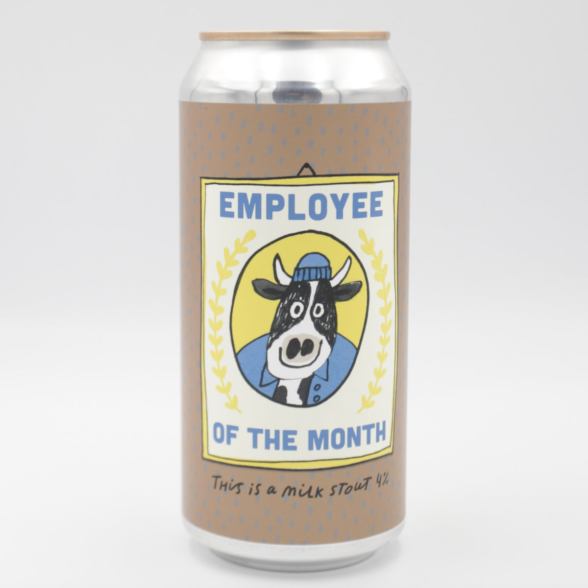 This is a can of Pretty Decent - Employee Of The Month - 4% (440ml). It is a Stout / Porter craft beer available to buy from Ghost Whale, voted London's best craft beer shop.