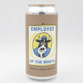 This is a can of Pretty Decent - Employee Of The Month - 4% (440ml). It is a Stout / Porter craft beer available to buy from Ghost Whale, voted London's best craft beer shop.