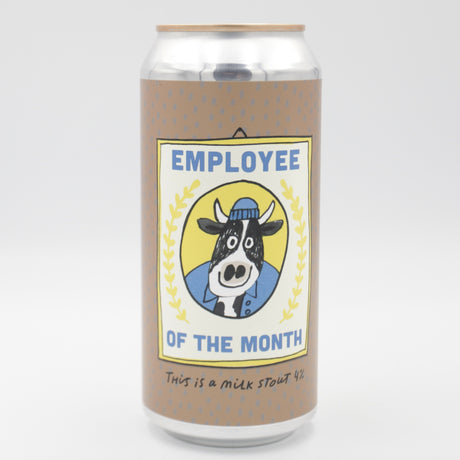This is a can of Pretty Decent - Employee Of The Month - 4% (440ml). It is a Stout / Porter craft beer available to buy from Ghost Whale, voted London's best craft beer shop.