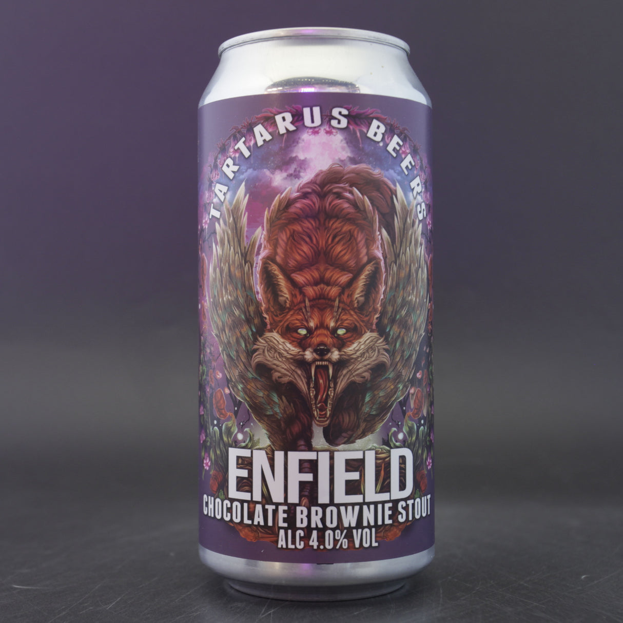 This is a can of Tartarus - Enfield - 4% (440ml). It is a Stout / Porter craft beer available to buy from Ghost Whale, voted London's best craft beer shop.