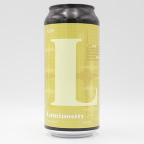 This is a can of Neon Raptor / Lervig - Luminosity - 5.5% (440ml). It is a Sour craft beer available to buy from Ghost Whale, voted London's best craft beer shop.