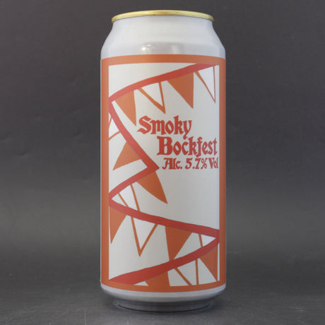 This is a can of Saint Mars Of The Desert - Smoky Bockfest 2025 - 5.7% (440ml). It is a Lager / Pilsner / Kölsch craft beer available to buy from Ghost Whale, voted London's best craft beer shop.