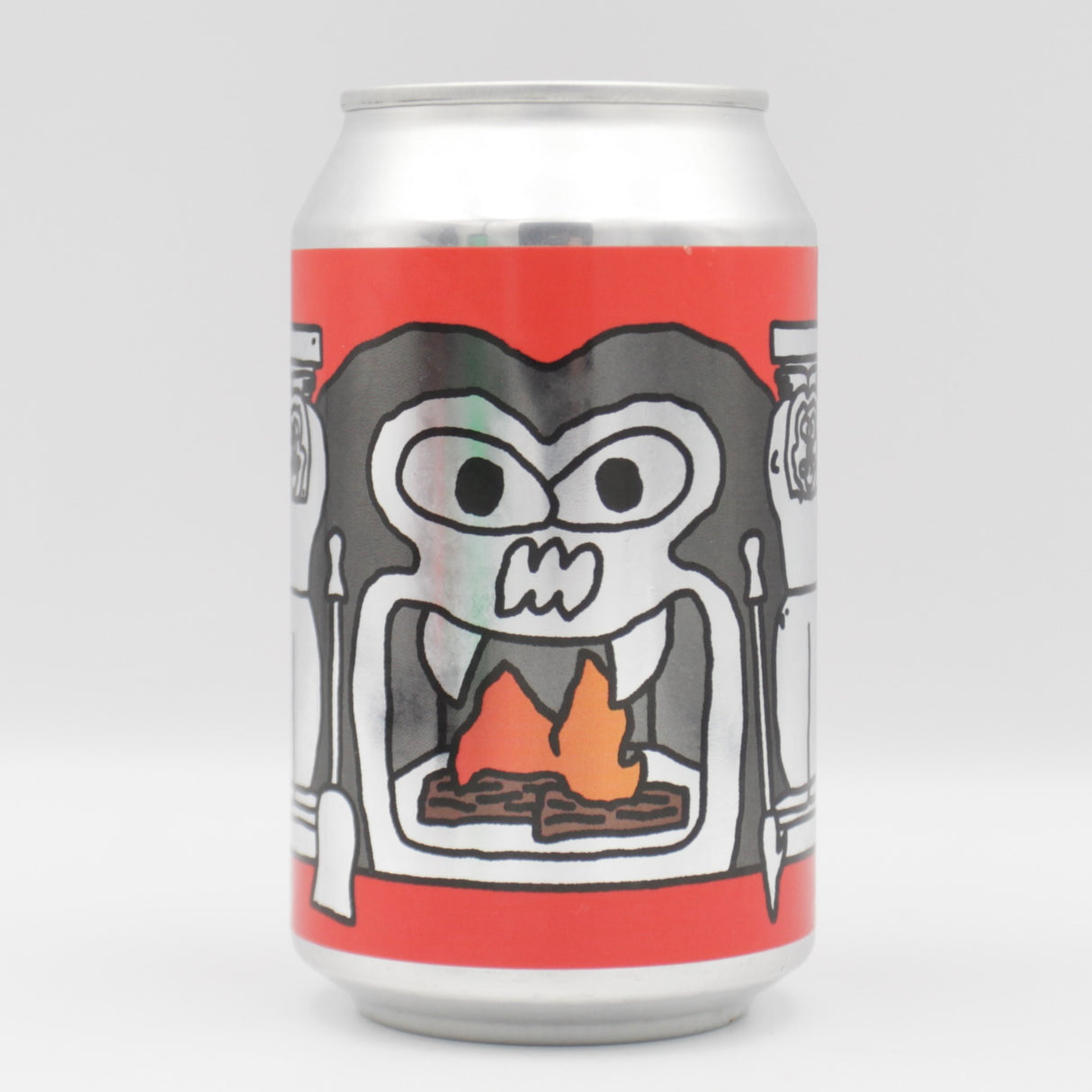 This is a can of Omnipollo - Winter Warmer Stout - 5% (330ml). It is a Stout / Porter craft beer available to buy from Ghost Whale, voted London's best craft beer shop.