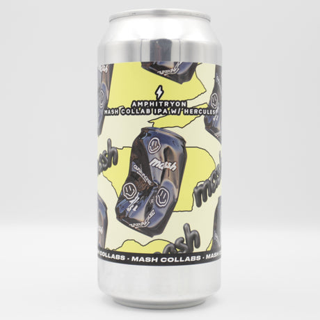 This is a can of Garage Beer Co / Hercules - Amphitryon - 6% (440ml). It is a IPA craft beer available to buy from Ghost Whale, voted London's best craft beer shop.