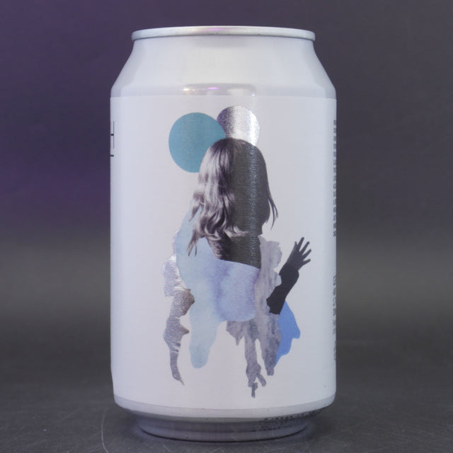 This is a can of Whiplash / White Frontier - Blue Ghosts - 5.2% (330ml). It is a Lager / Pilsner / Kölsch craft beer available to buy from Ghost Whale, voted London's best craft beer shop.