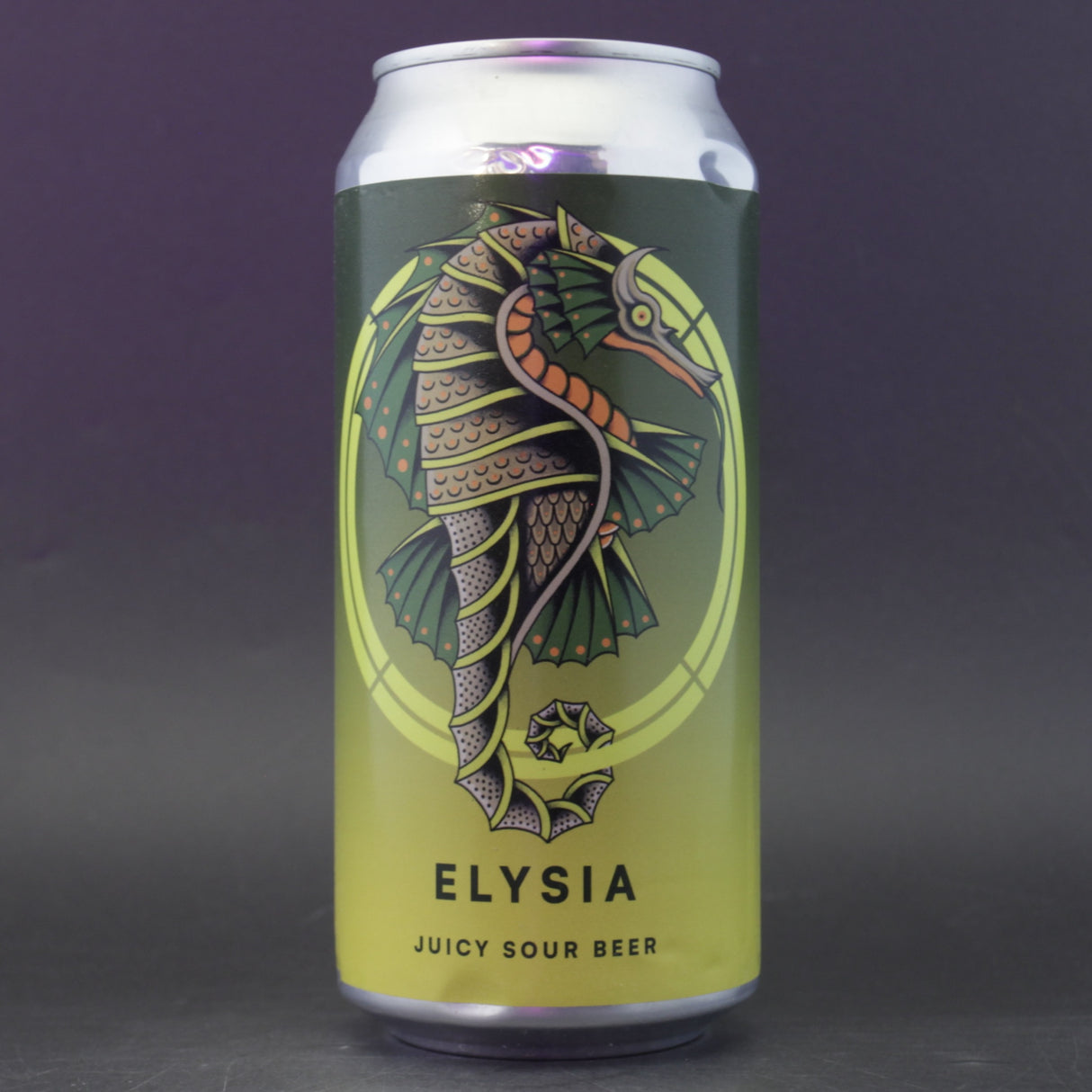 This is a can of Otherworld - Elysia - 4% (440ml). It is a Sour craft beer available to buy from Ghost Whale, voted London's best craft beer shop.