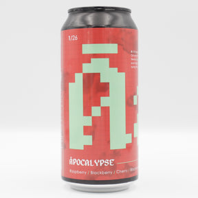 This is a can of Neon Raptor / Arpus Brewing Co - Apocalypse - 8% (440ml). It is a Sour craft beer available to buy from Ghost Whale, voted London's best craft beer shop.