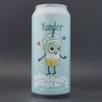 This is a can of Yonder - Mango Matcha Latte - 6% (440ml). It is a Sour craft beer available to buy from Ghost Whale, voted London's best craft beer shop.