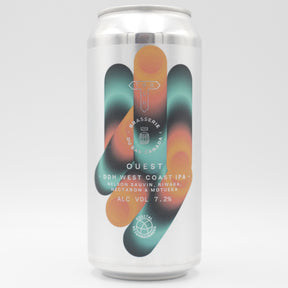 This is a can of Track / Brasserie du Bas - Ouest - 7.2% (440ml). It is a IPA craft beer available to buy from Ghost Whale, voted London's best craft beer shop.