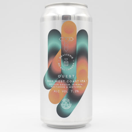 This is a can of Track / Brasserie du Bas - Ouest - 7.2% (440ml). It is a IPA craft beer available to buy from Ghost Whale, voted London's best craft beer shop.