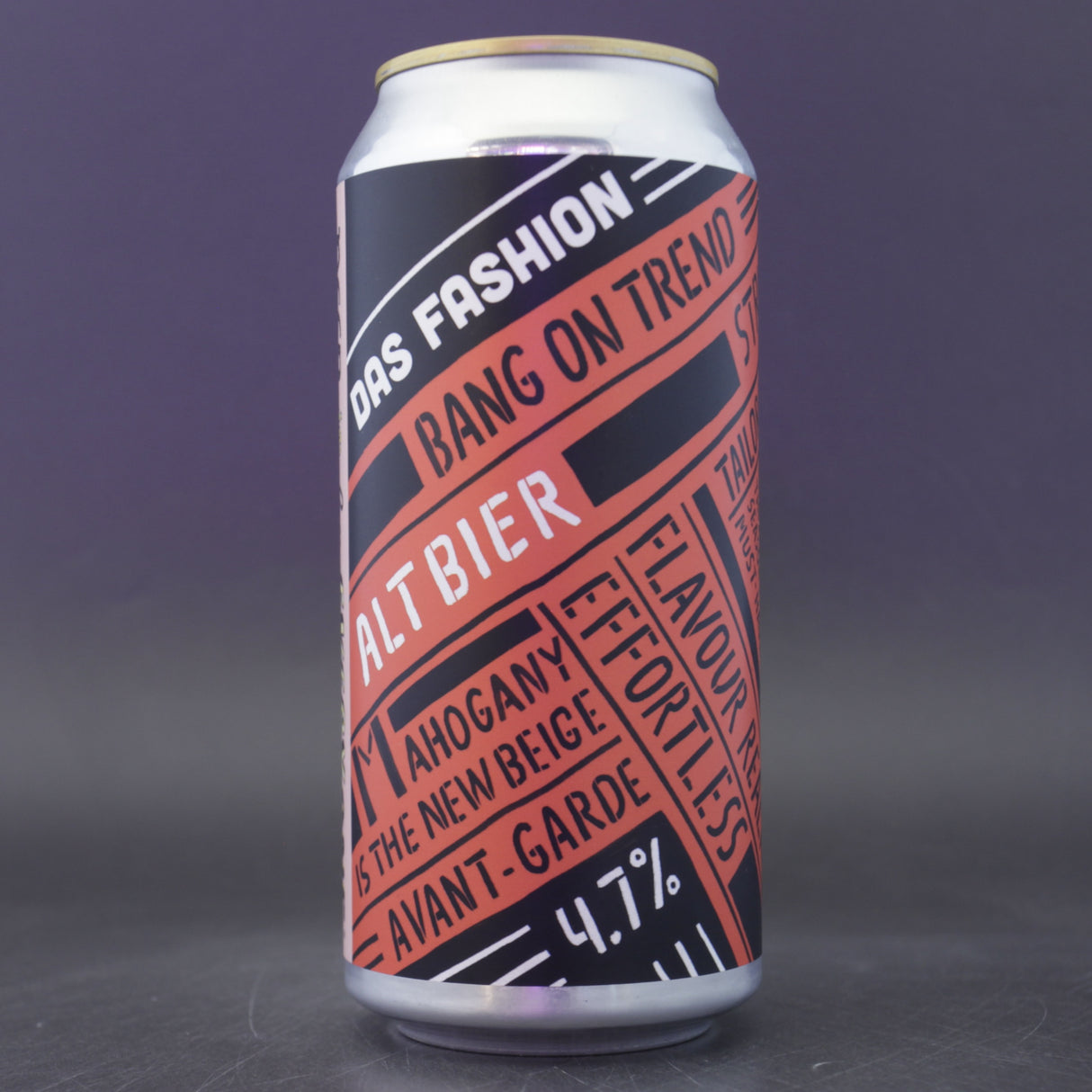 This is a can of Pretty Decent - Das Fashion - 4.7% (440ml). It is a Lager / Pilsner / Kölsch craft beer available to buy from Ghost Whale, voted London's best craft beer shop.