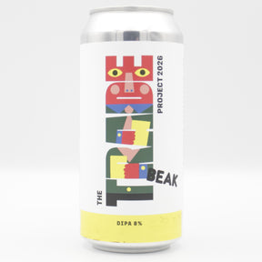 This is a can of Beak - Trade Project Double IPA - 8% (440ml). It is a Double IPA craft beer available to buy from Ghost Whale, voted London's best craft beer shop.