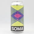 This is a can of SOMA - Maze - 6.5% (440ml). It is a IPA craft beer available to buy from Ghost Whale, voted London's best craft beer shop.