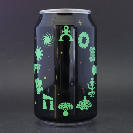 This is a can of Omnipollo - Zodiac AF - 0.3% (330ml). It is a IPA craft beer available to buy from Ghost Whale, voted London's best craft beer shop.