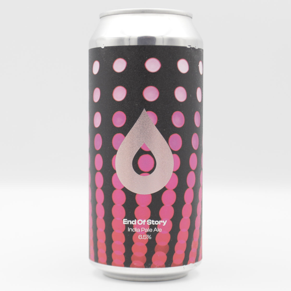 This is a can of Polly's Brew Co - End Of Story - 6.5% (440ml). It is a IPA craft beer available to buy from Ghost Whale, voted London's best craft beer shop.