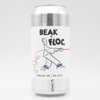 This is a can of Beak / Floc - Threads 2026 - 6.5% (440ml). It is a IPA craft beer available to buy from Ghost Whale, voted London's best craft beer shop.