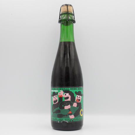 This is a bottle of Mikkeller / Boon - Frederiksdal Oude Kriek Foeder Finish - 6.5% (375ml). It is a Wild Ale craft beer available to buy from Ghost Whale, voted London's best craft beer shop.