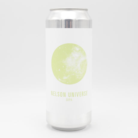 This is a can of Makemake - Nelson Universe (2026) - 8% (500ml). It is a Double IPA craft beer available to buy from Ghost Whale, voted London's best craft beer shop.