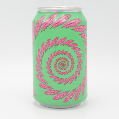 This is a can of Omnipollo - Bianca Non-Alcoholic Godfeather Lassi Gose - 0.3% (330ml). It is a Sour craft beer available to buy from Ghost Whale, voted London's best craft beer shop.