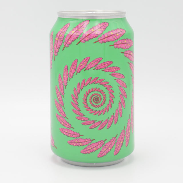 This is a can of Omnipollo - Bianca Non-Alcoholic Godfeather Lassi Gose - 0.3% (330ml). It is a Sour craft beer available to buy from Ghost Whale, voted London's best craft beer shop.