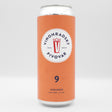 This is a can of Vinohradsky Pivovar - Karanska 9 - 3.9% (500ml). It is a Lager / Pilsner / Kölsch craft beer available to buy from Ghost Whale, voted London's best craft beer shop.