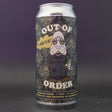 This is a can of RAR Brewing - Out Of Order: It Means To Rot - 5% (470ml). It is a Sour craft beer available to buy from Ghost Whale, voted London's best craft beer shop.