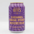 This is a can of Kees - Caramel Fudge Stout: Salted Caramel - 11.5% (330ml). It is a Imperial Stout / Porter craft beer available to buy from Ghost Whale, voted London's best craft beer shop.