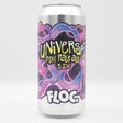 This is a can of Floc - Universe - 5.2% (440ml). It is a Pale Ale craft beer available to buy from Ghost Whale, voted London's best craft beer shop.