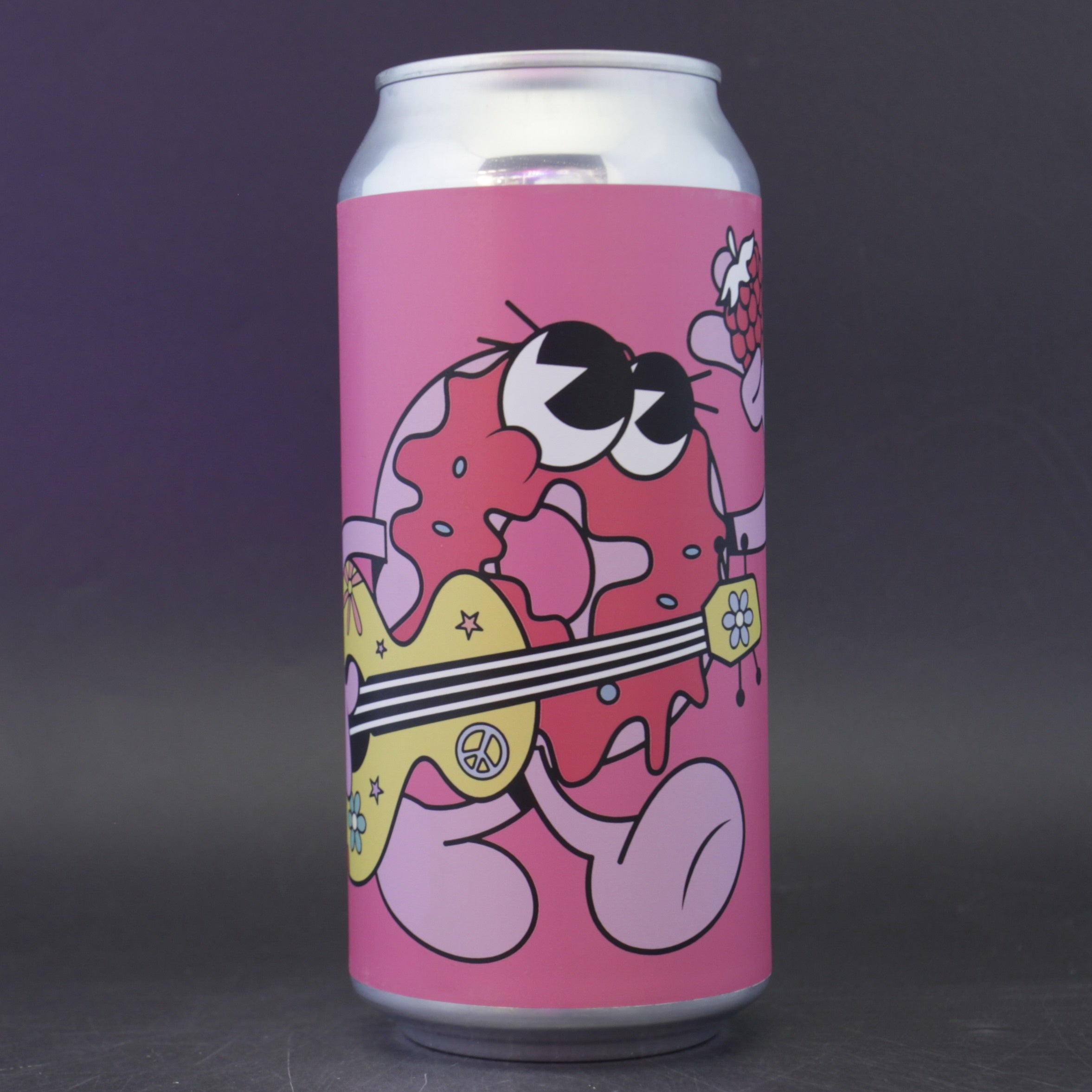 UnBarred - Donut Party: Raspberry Jammin' Pastry Sour - 6.3% (440ml) - Ghost Whale