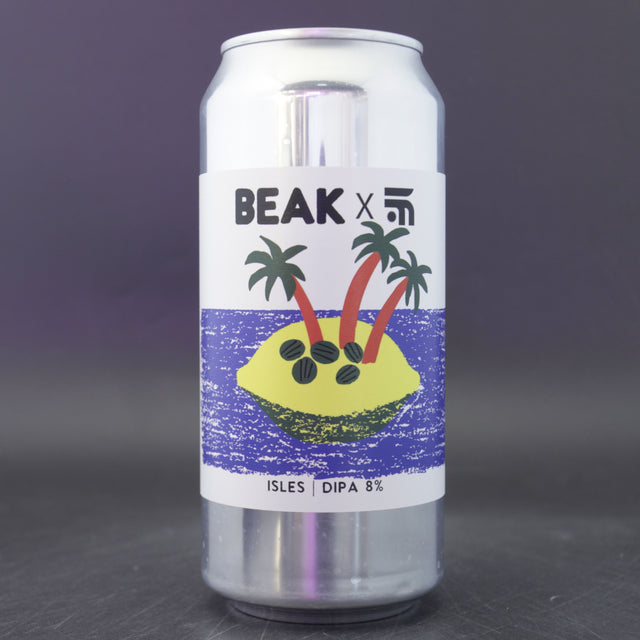 This is a can of Beak Brewery / Fast Fashion - Isles - 8% (440ml). It is a Double IPA craft beer available to buy from Ghost Whale, voted London's best craft beer shop.