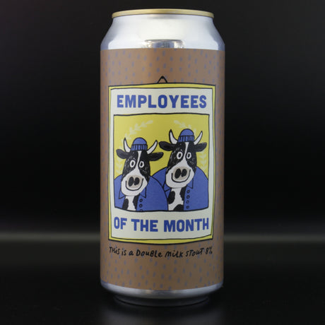This is a can of Pretty Decent - Employees Of The Month - 8% (440ml). It is a Stout / Porter craft beer available to buy from Ghost Whale, voted London's best craft beer shop.