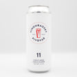 This is a can of Vinohradsky Pivovar - Vinohradská 11 - 4.5% (500ml). It is a Lager / Pilsner / Kölsch craft beer available to buy from Ghost Whale, voted London's best craft beer shop.
