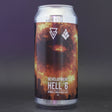 This is a can of Azvex / Drop Project - Development Hell 6 - 8% (440ml). It is a Double IPA craft beer available to buy from Ghost Whale, voted London's best craft beer shop.