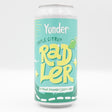 This is a can of Yonder - Citrus Radler - 2.5% (440ml). It is a Radler craft beer available to buy from Ghost Whale, voted London's best craft beer shop.