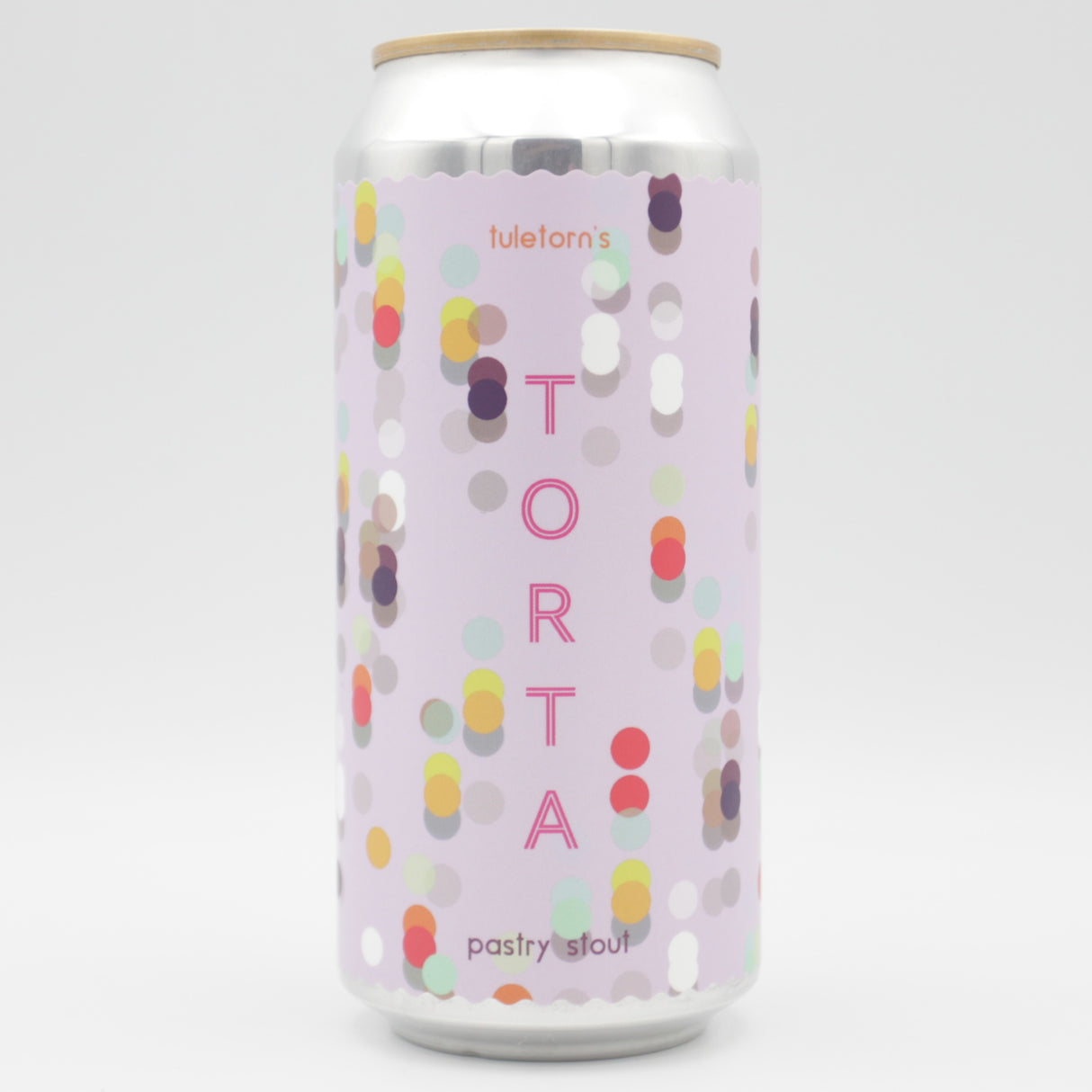 This is a can of Tuletorn - Torta - 10.5% (440ml). It is a Imperial Stout / Porter craft beer available to buy from Ghost Whale, voted London's best craft beer shop.