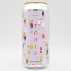 This is a can of Tuletorn - Torta - 10.5% (440ml). It is a Imperial Stout / Porter craft beer available to buy from Ghost Whale, voted London's best craft beer shop.