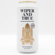 This is a can of Wiper And True - Milkshake - 5.6% (440ml). It is a Stout / Porter craft beer available to buy from Ghost Whale, voted London's best craft beer shop.