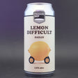 This is a can of Pressure Drop - Lemon Difficult - 2.8% (440ml). It is a Lager / Pilsner / Kölsch craft beer available to buy from Ghost Whale, voted London's best craft beer shop.