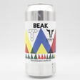This is a can of Beak / Track - Triangles 2026 - 8% (440ml). It is a Double IPA craft beer available to buy from Ghost Whale, voted London's best craft beer shop.