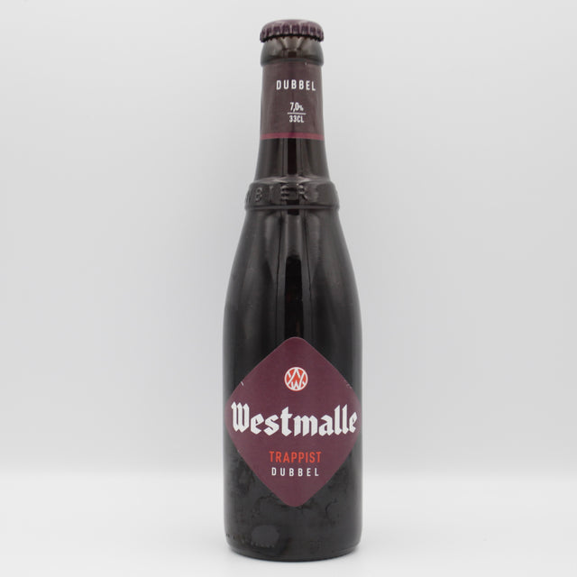 This is a bottle of Westmalle - Dubbel - 7% (330ml). It is a Belgian Style craft beer available to buy from Ghost Whale, voted London's best craft beer shop.