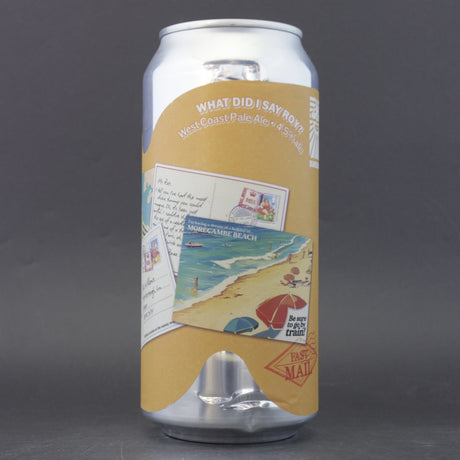 This is a can of Sureshot - What Did I Say Roy? - 4.5% (440ml). It is a Pale Ale craft beer available to buy from Ghost Whale, voted London's best craft beer shop.