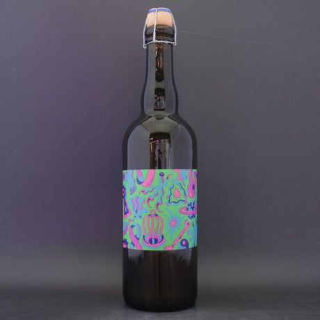 This is a sharing bottle of Omnipollo - Levon XV - 9% (750ml). It is a Belgian Style craft beer available to buy from Ghost Whale, voted London's best craft beer shop.