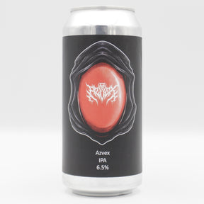 This is a can of Dark Element / Azvex - Azvex - 6.5% (440ml). It is a IPA craft beer available to buy from Ghost Whale, voted London's best craft beer shop.