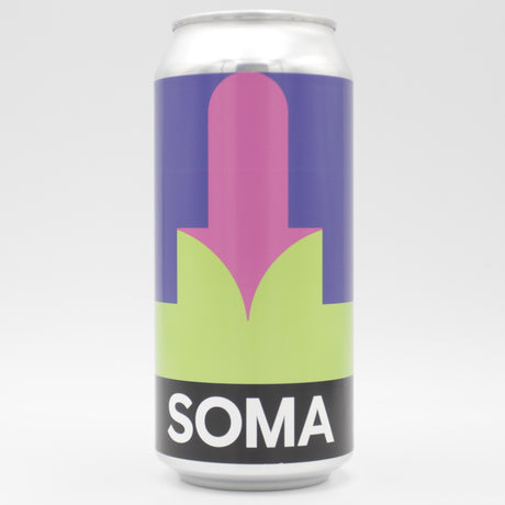 This is a can of SOMA - Pacific - 7% (440ml). It is a IPA craft beer available to buy from Ghost Whale, voted London's best craft beer shop.