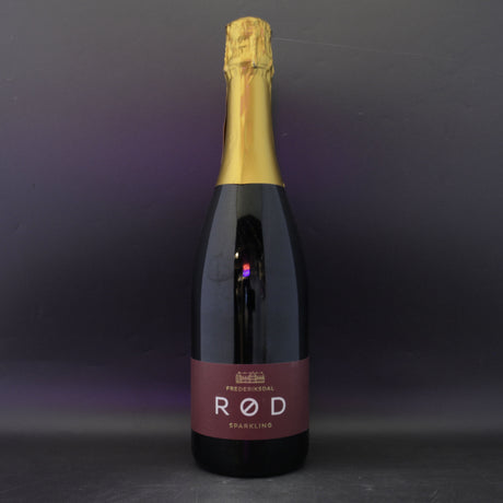 This is a sharing bottle of Frederiksdal - Rød - 10.5% (750ml). It is a  craft wine available to buy from Ghost Whale, voted London's best craft beer shop.