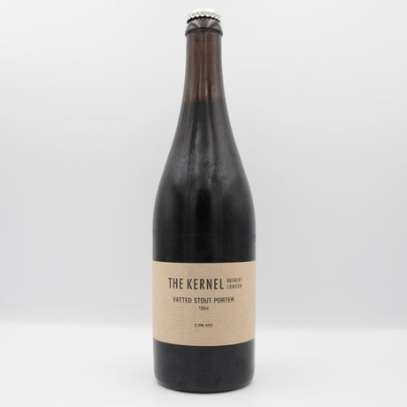 This is a sharing bottle of The Kernel - Vatted Stout Porter 1864 - 8.2% (750ml). It is a Wild Ale craft beer available to buy from Ghost Whale, voted London's best craft beer shop.