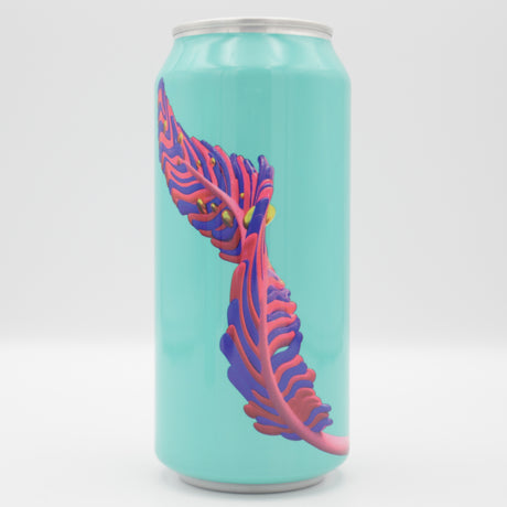 This is a can of Omnipollo - Bianca: Blueberry Marshmallow Pancake Lassi Gose - 6% (440ml). It is a Gose craft beer available to buy from Ghost Whale, voted London's best craft beer shop.