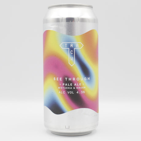 This is a can of Track - See Through - 4.5% (440ml). It is a Pale Ale craft beer available to buy from Ghost Whale, voted London's best craft beer shop.