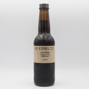 This is a bottle of The Kernel - Oud Bruin - 5.9% (330ml). It is a Sour craft beer available to buy from Ghost Whale, voted London's best craft beer shop.