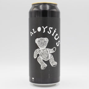 This is a can of Baron - Aloysius - 10% (500ml). It is a Imperial Stout / Porter craft beer available to buy from Ghost Whale, voted London's best craft beer shop.